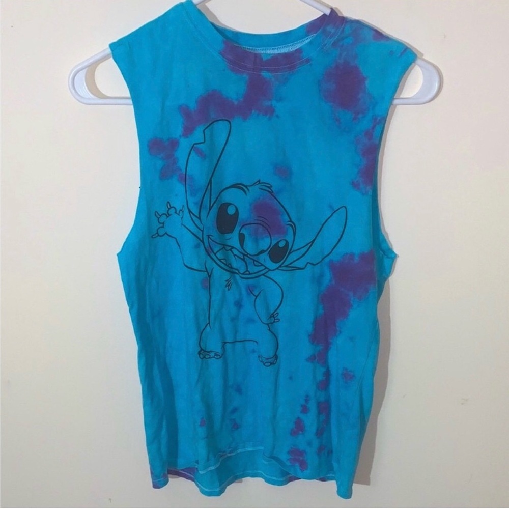 Disney Stitch tie dye Sleeveless Top